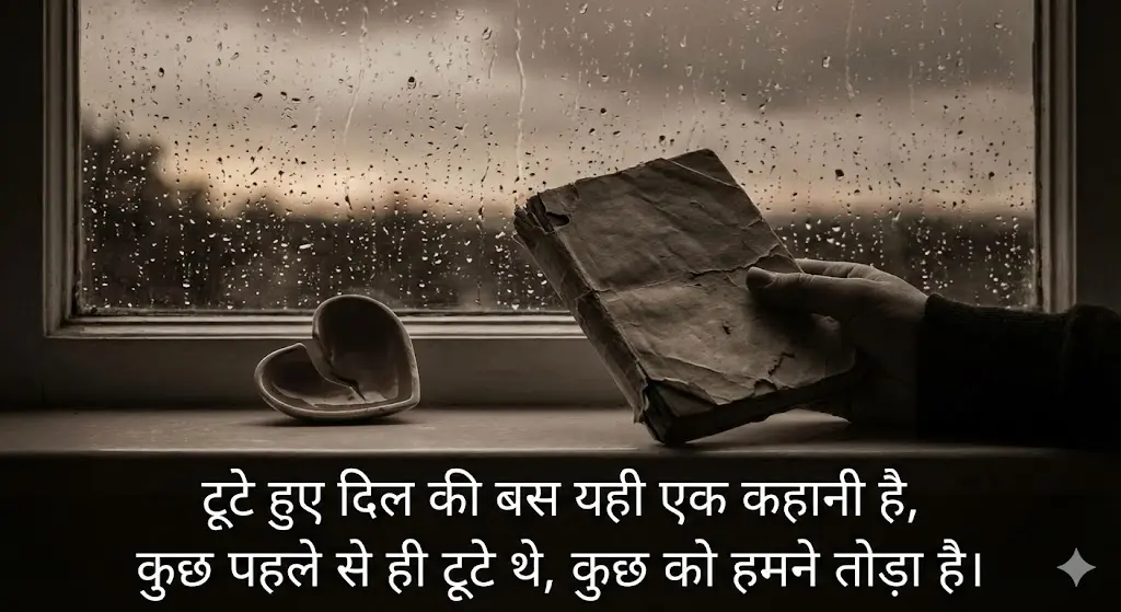 Broken Heart Shayari in Hindi