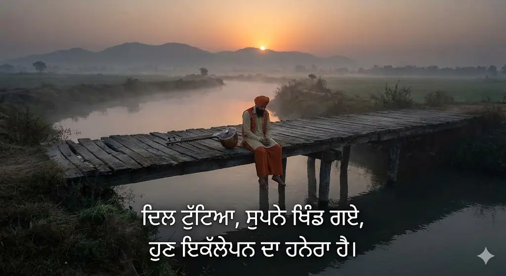 Broken Heart Shayari in Punjabi