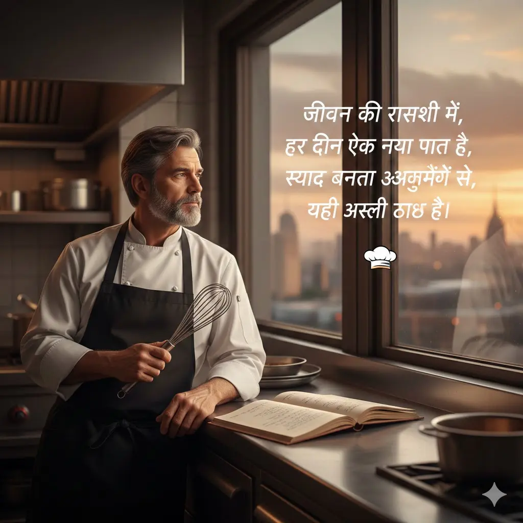 Chef Life Shayari in Hindi