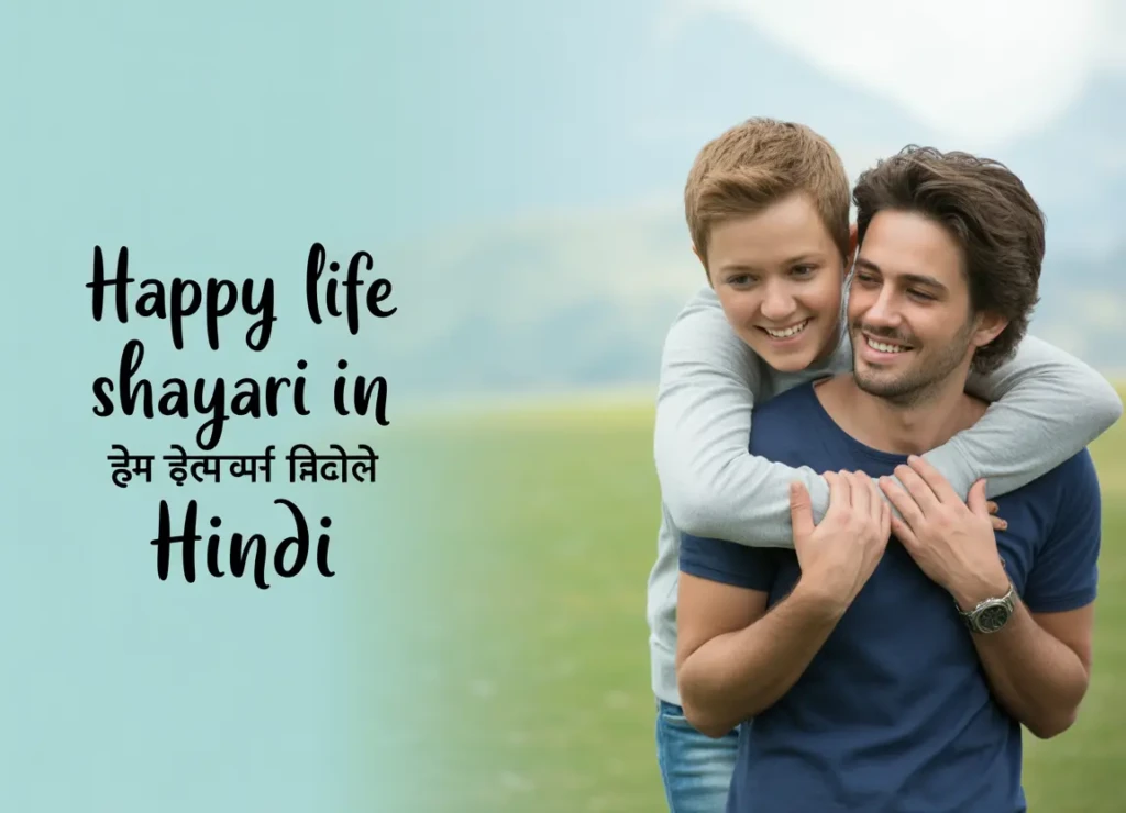 Happy Life Shayari in Hindi