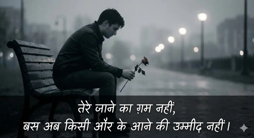 Heart Broken Shayari in Hindi for Girlfriend