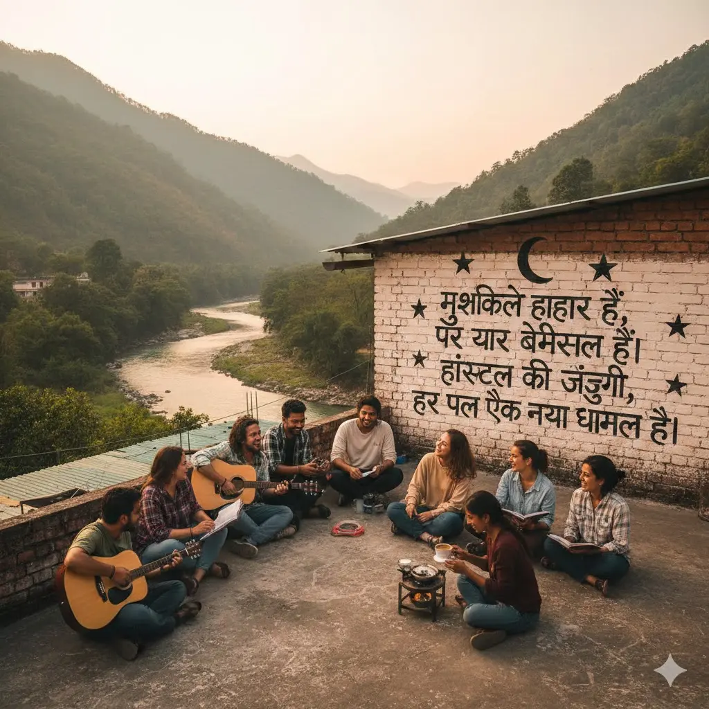 Hostel Life Shayari in Hindi