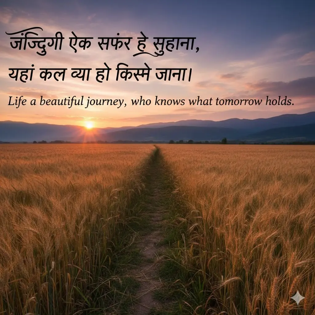 Life Shayari in Hindi English
