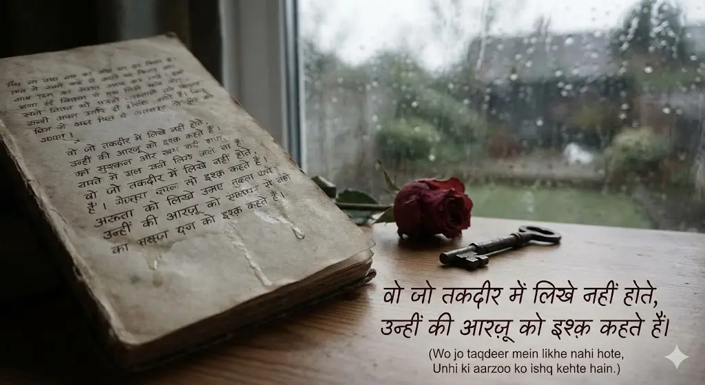 Sad Broken Heart Shayari in Hindi 2 Line