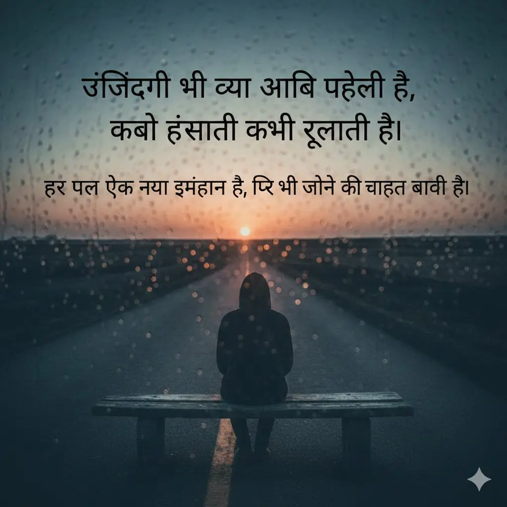 Sad Life Shayari in Hindi