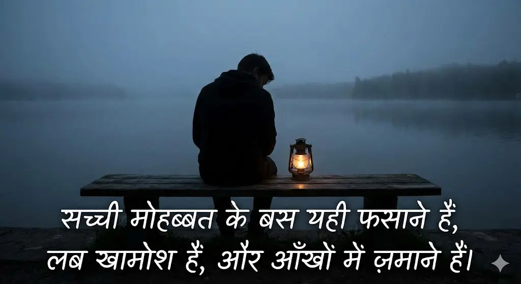 True Love Broken Heart Shayari in Hindi