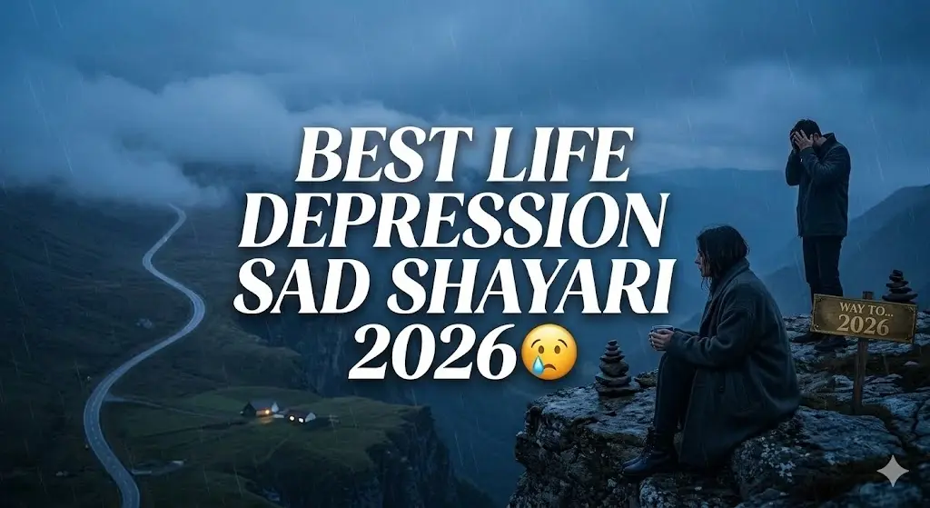 Best Life Depression Sad Shayari 2026