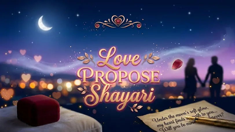 propose love shayari