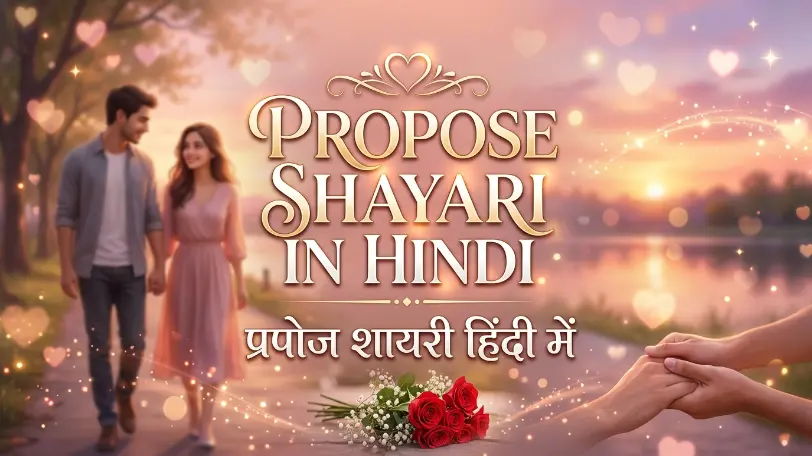 Propose shayari